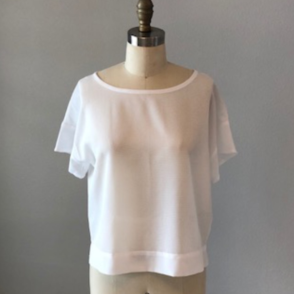 Sheer White Top